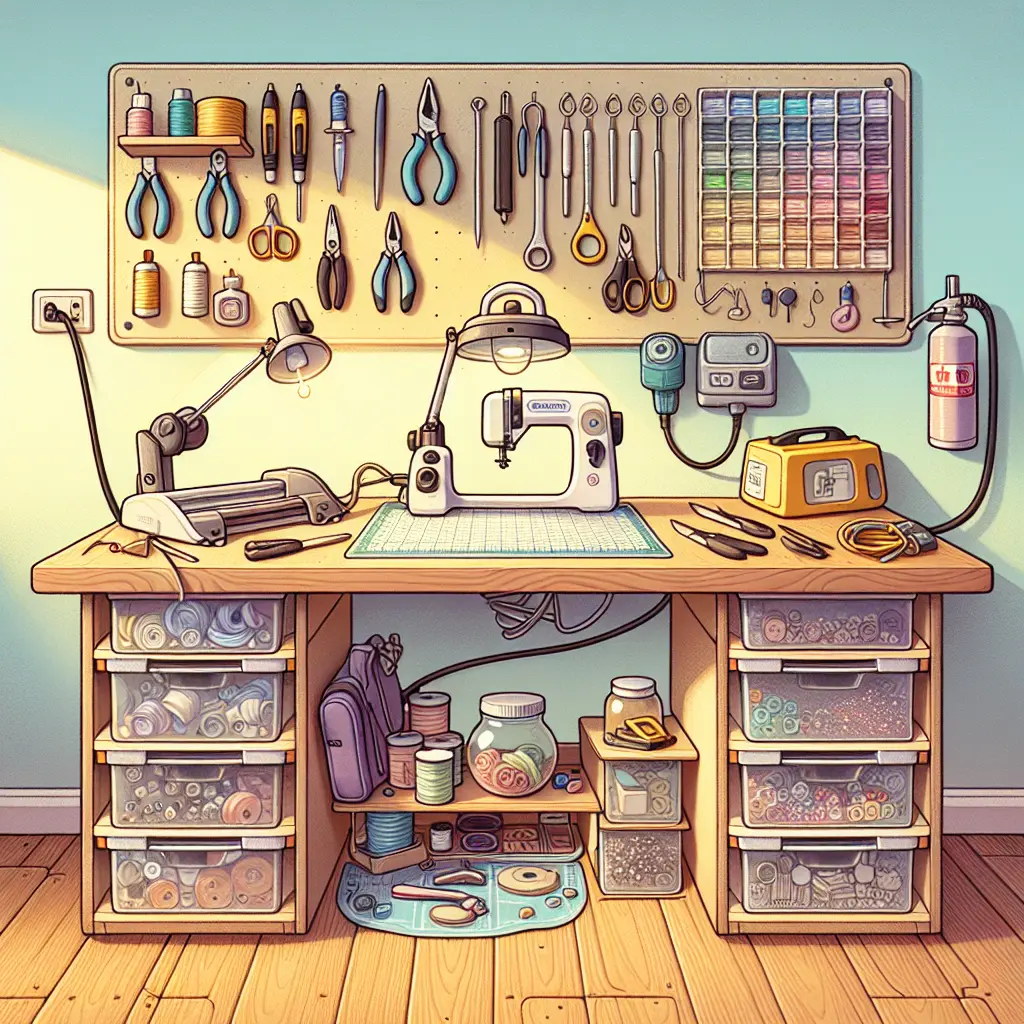 Quiz for: Craft Workspace Setup & Safety