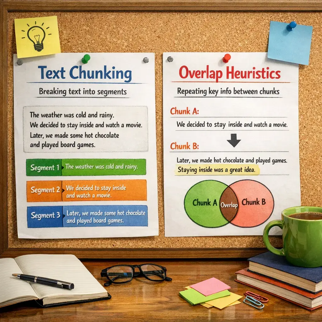 Quiz for: Text Chunking and Overlap Heuristics