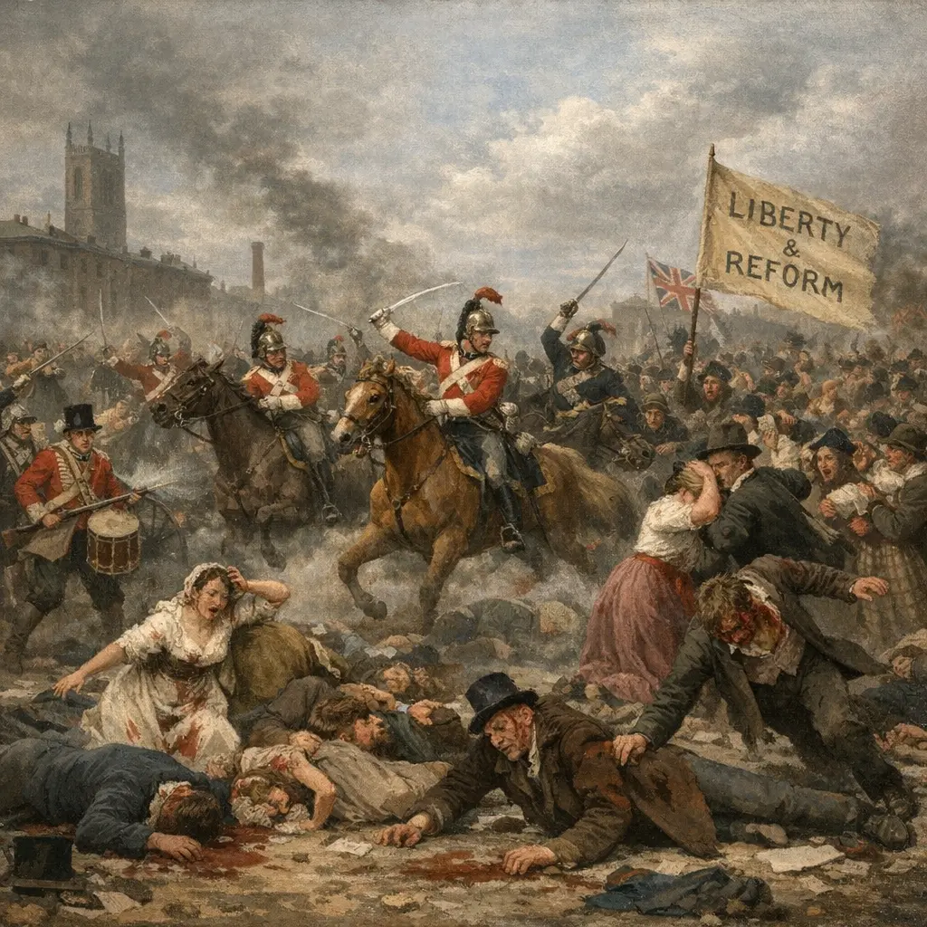 Quiz for: The Peterloo Massacre