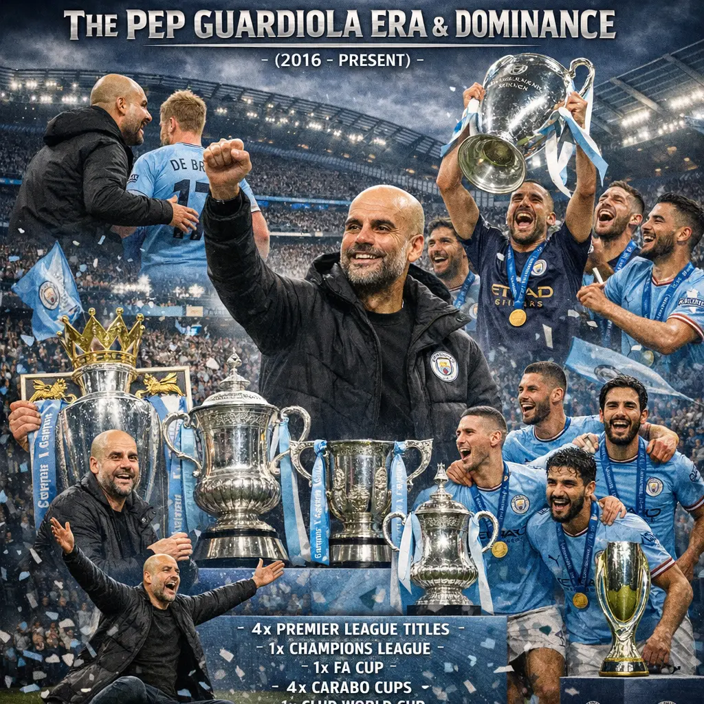 Quiz for: The Pep Guardiola Era & Dominance (2016-Present)