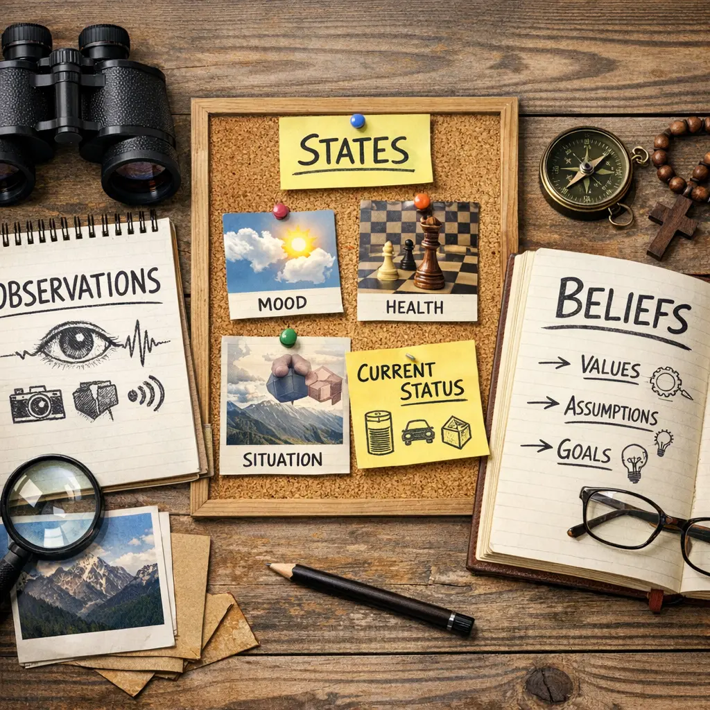 Quiz for: Observations, States & Beliefs