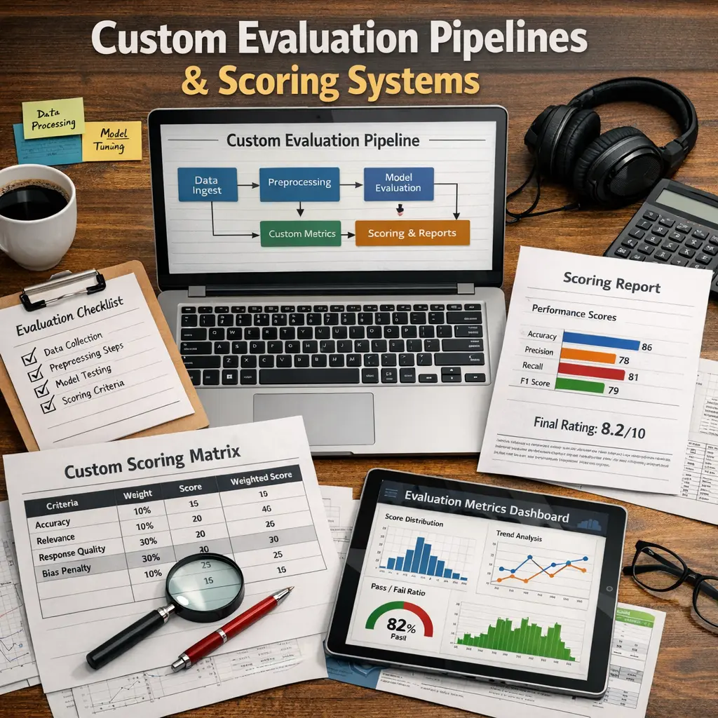 Quiz for: Custom Evaluation Pipelines & Scoring Systems