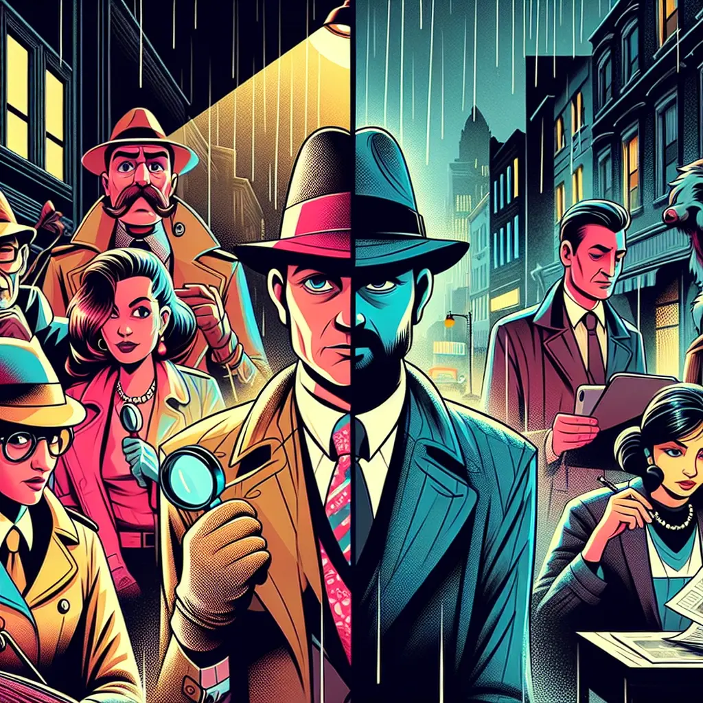 Quiz for: Famous Detectives in Pop Culture vs Reality